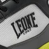 Обувь для бокса LEONE Premium Black/Lime
