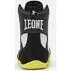 Обувь для бокса LEONE Premium Black/Lime