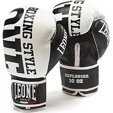 Перчатки для бокса LEONE Explosion White