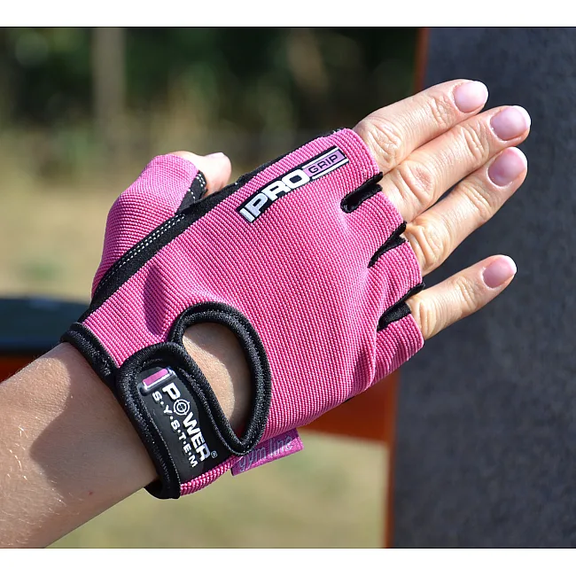 Перчатки для фитнеса POWER SYSTEM PS-2250 Pro Grip женские Pink