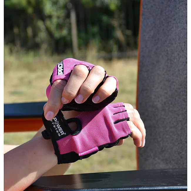 Перчатки для фитнеса POWER SYSTEM PS-2250 Pro Grip женские Pink
