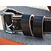 Пояс для становой тяги POWER SYSTEM PS-3030 Elite Edition кожаный Black