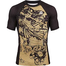 Рашгард PERESVIT Hokusai Short Sleeve Sand