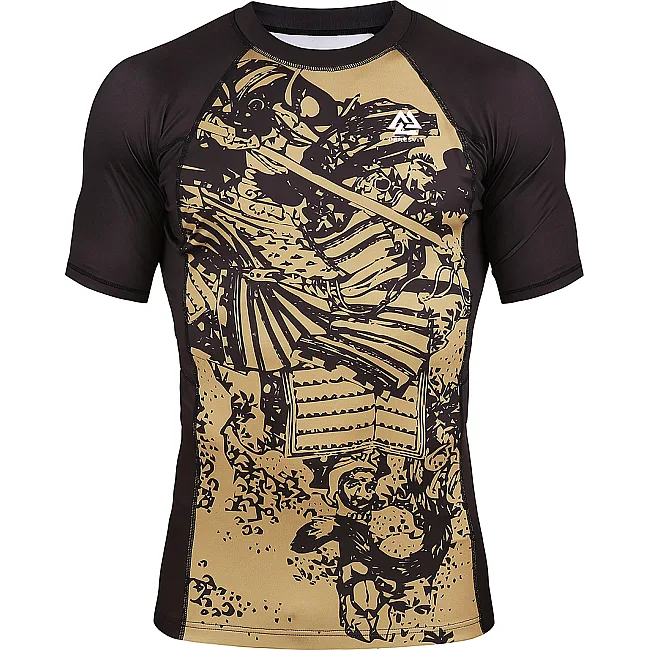 Рашгард PERESVIT Hokusai Short Sleeve Sand