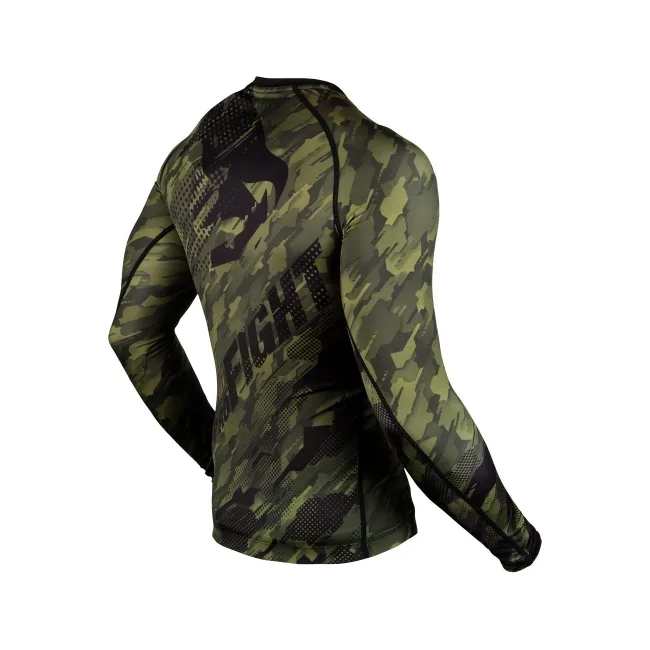 Рашгард з довгим рукавом VENUM Tecmo Long Khaki