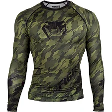 Рашгард з довгим рукавом VENUM Tecmo Long Khaki