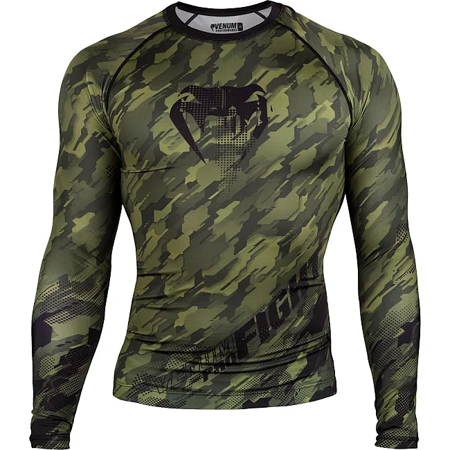 Рашгард з довгим рукавом VENUM Tecmo Long Khaki