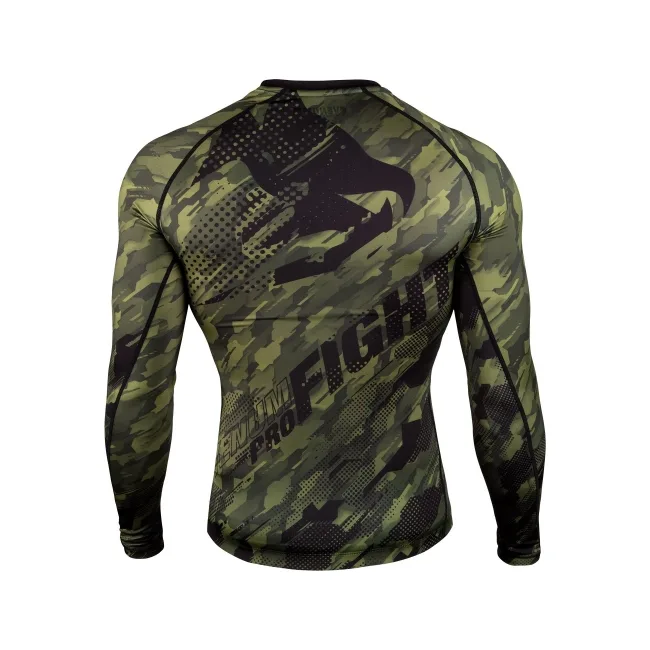 Рашгард з довгим рукавом VENUM Tecmo Long Khaki