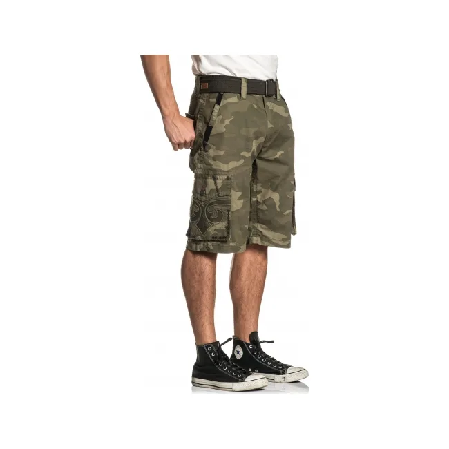 Шорты AFFLICTION Negotiate Cargo Camo