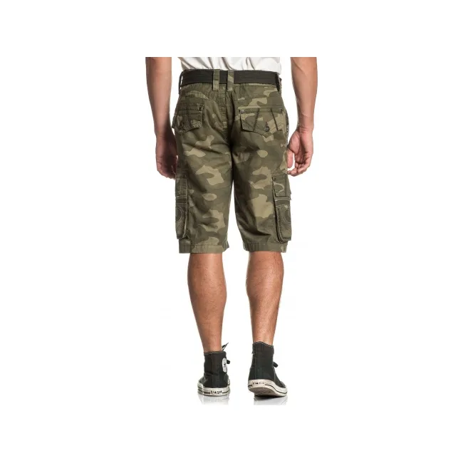 Шорты AFFLICTION Negotiate Cargo Camo