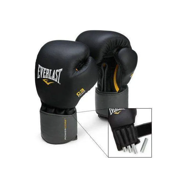 Снарядные перчатки с утяжелителями Everlast C3 Pro Weighted Heavy Bag Gloves
