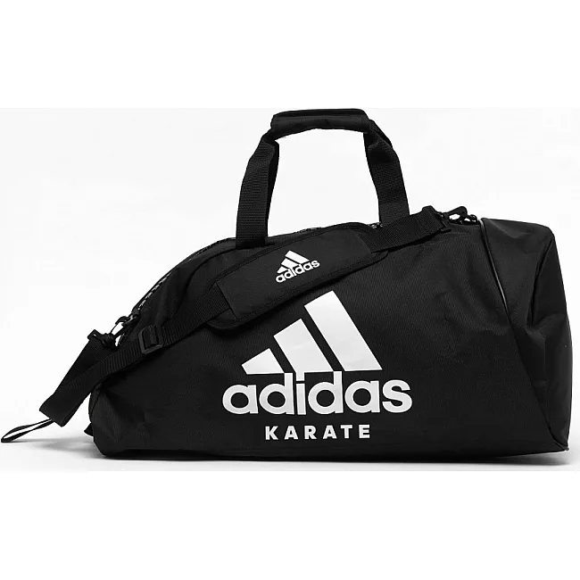 Спортивна сумка з білим логотипом Karate (чорний) ADIDAS ADIACC052K