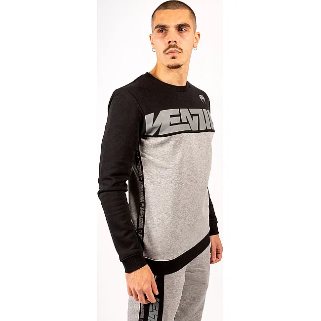 Толстовка Venum Connect Sweatshirt Black Heather Grey