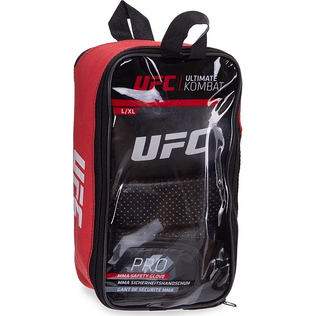 Рукавиці рукопашні ММА шкіряні UFC PRO MMA Combat UCK-75195 L/XL