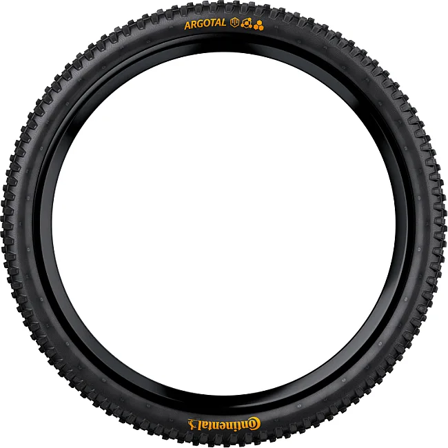 Велопокрышка бескамерная CONTINENTAL Argotal Enduro Soft 27.5 x 2.60 черная складная skin