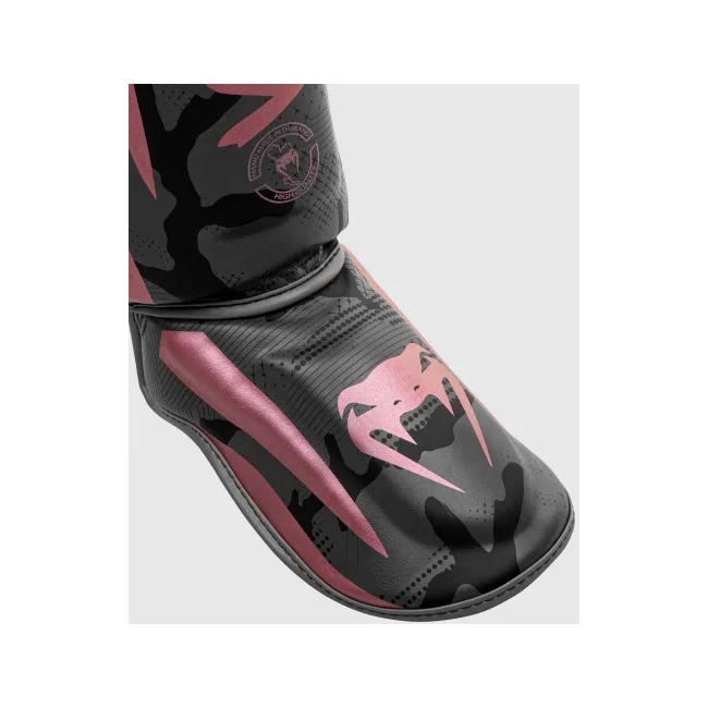 Защита голени и стопы VENUM Elite Standup Black Pink Gold