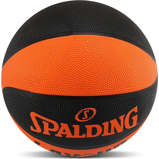Баскетбольный мяч резиновый SPALDING STREET LAYUP 84548Z (Оранжевый-черный)