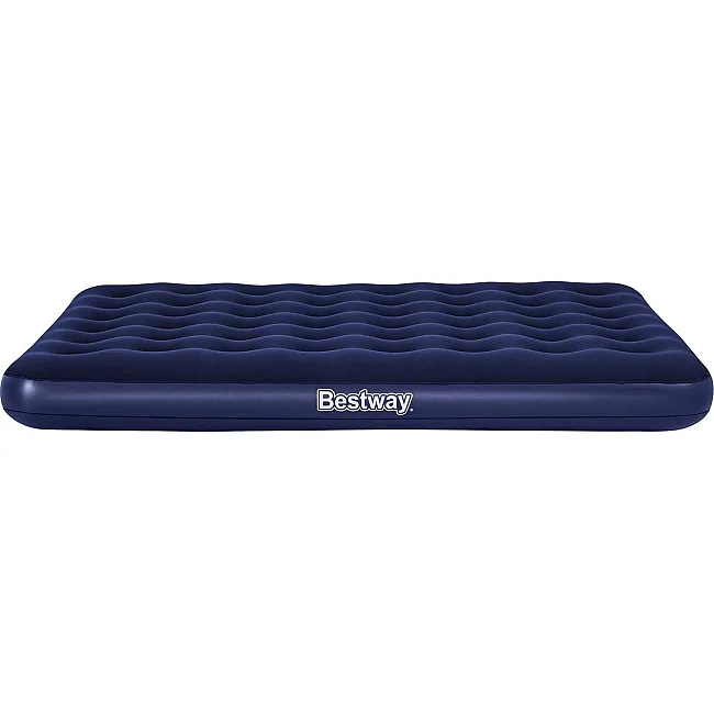 Матрац надувний Bestway 67003 з насосом 203x152 см, синій