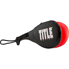 Ракетка для таеквондо (хлопушка) TITLE Boxing Duo Target Training Paddle Black/Red