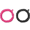 Гумки для волосся ADIDAS Hair Scrunchies 2pk чорний, рожевий (для жінок) One Size