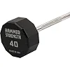 Штанга неразборная с фиксированным весом прямая PEV HAMMER STRENGHT TA-9979-40 (Черный)
