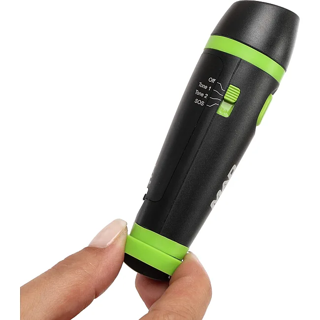 Свисток спортивный судейский электронный MADWAVE M170701 (Черный)