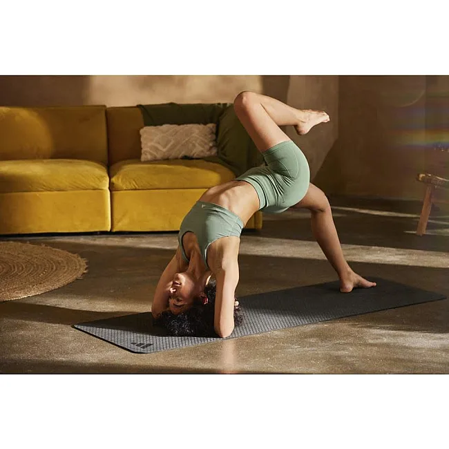 Коврик для йоги ADIDAS Yoga Mat черный 183 х 61 х 0,6 см
