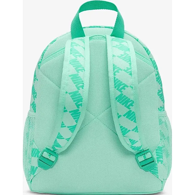 Рюкзак NIKE Y NK BRSLA JDI MNI BK-AOP FA25 11L бирюзовый (для детей) 25 x 33 x 13 см