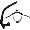 Трубка фронтальная дыхательная для плавания MADWAVE PRO SNORKEL M077301 (Черный)