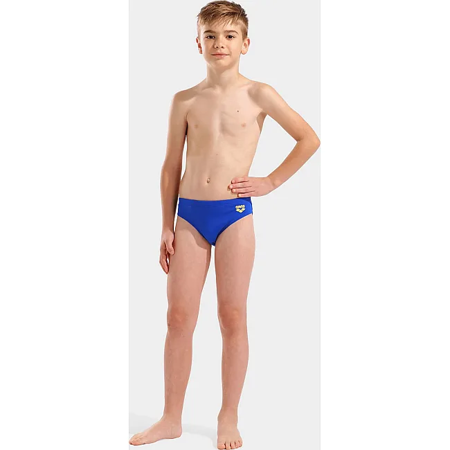 Плавки-сліпи для хлопчиків Arena BRIGHT SWIM BRIEFS синій, жовтий (для дітей)