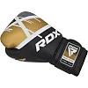 Боксерские перчатки RDX BOXING GLOVES BGR-F7 черный, золотой