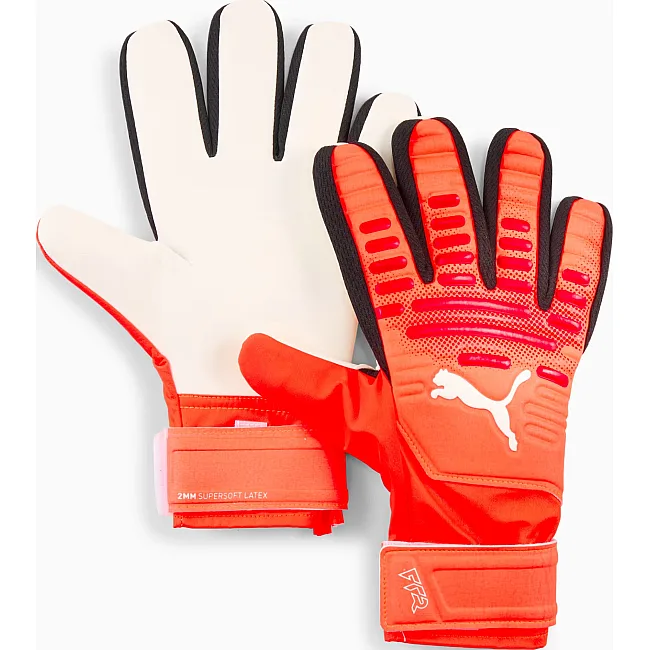 Вратарские перчатки Puma Future Play JR NC оранжевый, белый