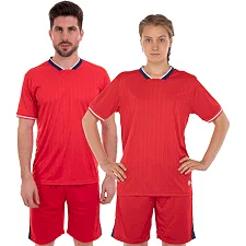 Футбольна форма комплект футболка та шорти SP-SPORT CO-1905 (Червоний)