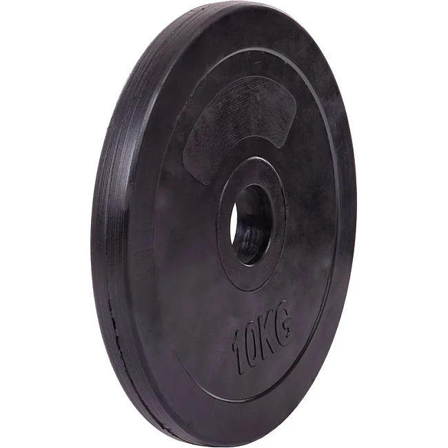 Млинці диски гумові SHUANG CAI SPORTS TA-1447-10B 52мм 10кг