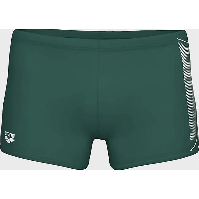 Плавки-шорты для мужчин Arena BRIGHT GLARE SWIM SHORT зеленый, белый