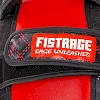 Тай-пэд ударный для Муай Тай изогнутый с ремнями и ручкой кожа FISTRAGE VL-4312 34x19x7см 1шт (Красный)