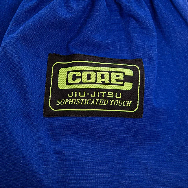 Кимоно для для бразильского джиу-джитсу BJJ синее куртка штаны и пояс CORE CO-3139-M 140 см
-180см