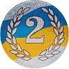 Жетон-наклейка на медаль на кубок ø35мм SP-SPORT C-3217 (Бронзовий)