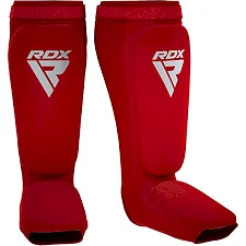 Защита голени и стопы RDX Shin Instep Foam Red/White