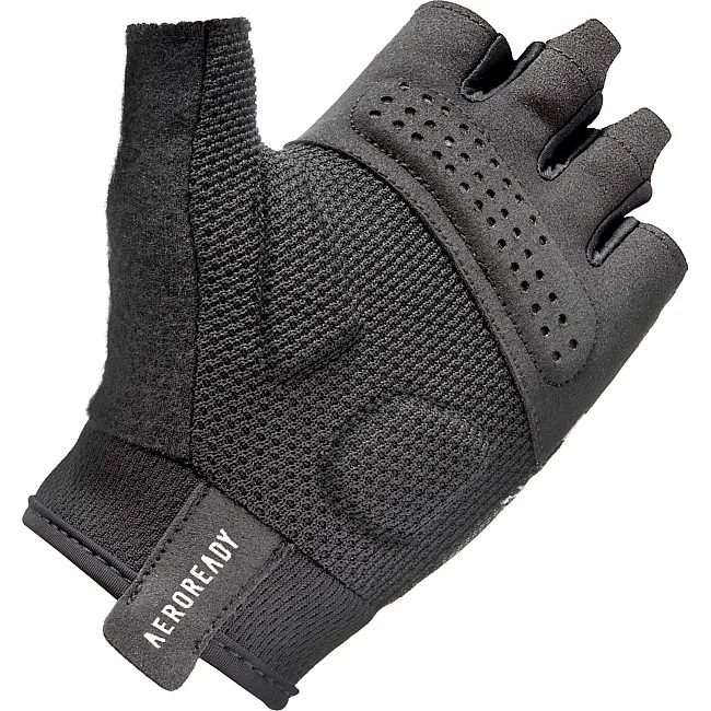 Перчатки для тренинга Adidas Essential Training Gloves черный, серый M