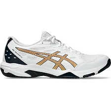 Кроссовки мужские сквош Asics Gel-Rocket 11 white/gold