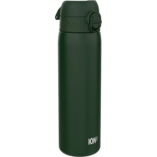 Бутылка для воды металлическая вакуумная ION8 500 мл. Vacuum Insulated, Dark Green