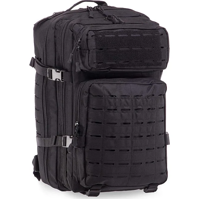 Штурмовой тактический рюкзак
 трехдневный SP-SPORT
 TY-8819
 50x29x23см 34л (Черный)