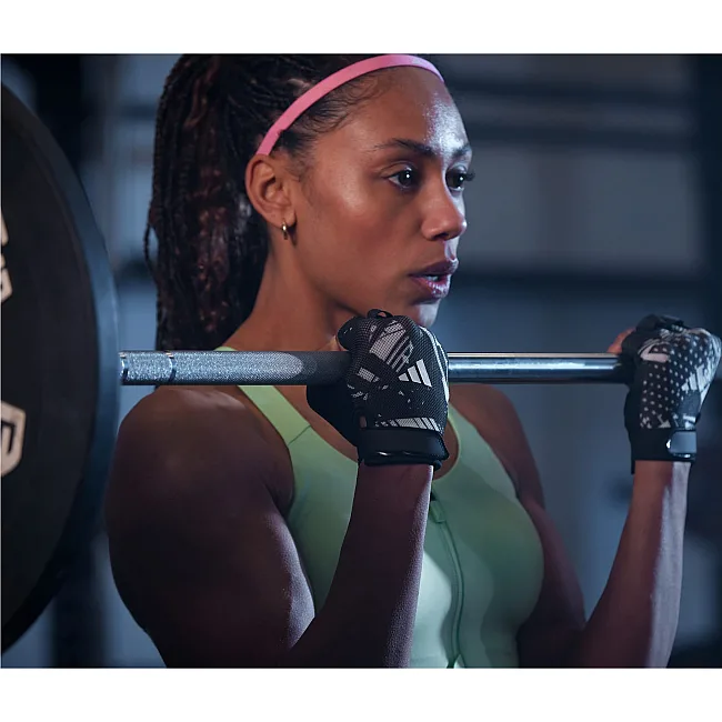 Перчатки для тренинга Adidas Essential Training Gloves черный, серый M