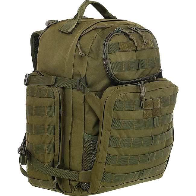 Штурмовой тактический рюкзак
 трехдневный SILVER KNIGHT 1511
 31x19x48см 28л (Оливковый)