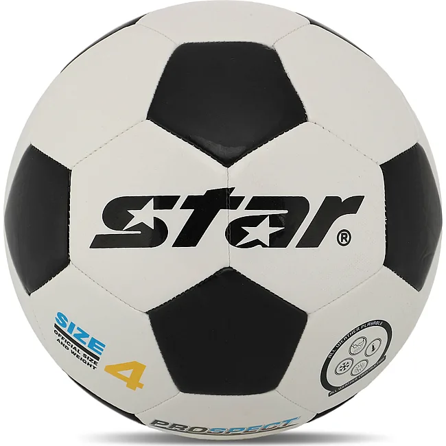 Футбольный мяч SELECT
AR PR
PECT SB8654 №4 PU (Белый-черный)