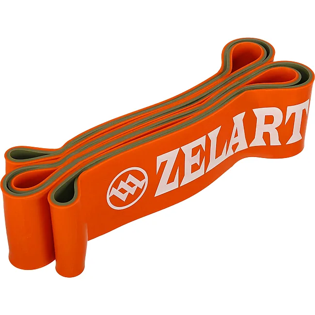 Резина петля для подтягиваний двухслойная ZELART
 FI-0911-8 (Оранжевый)