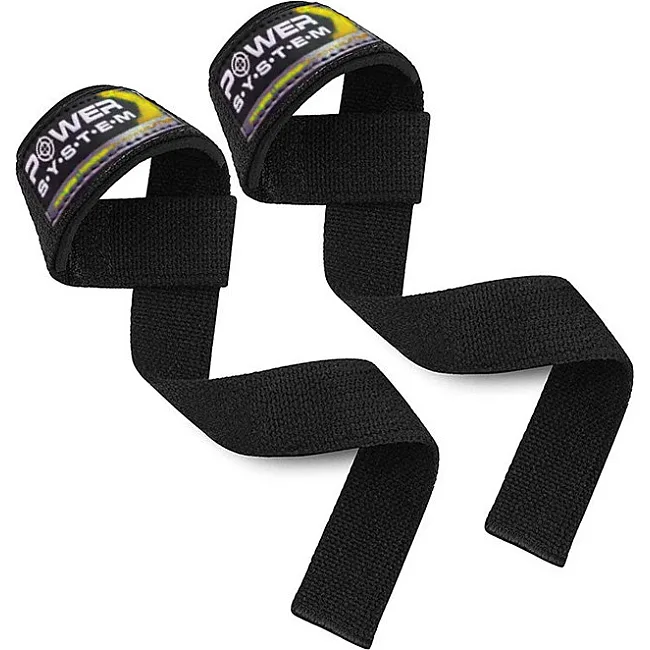 Ламки для тяги POWER SYSTEM PS-3400 Power Straps Black/Yellow