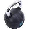 Гиря тренировочная цельная
 с хромированной ручкой LiveUp LP8043-24 вес 24кг