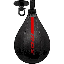 Пневмогруша боксерська RDX F6 KARA SPEED BALL + swivel Matte Red